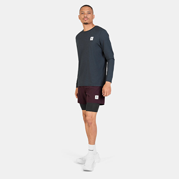 Pace 2 In 1 Shorts 5' - Mor