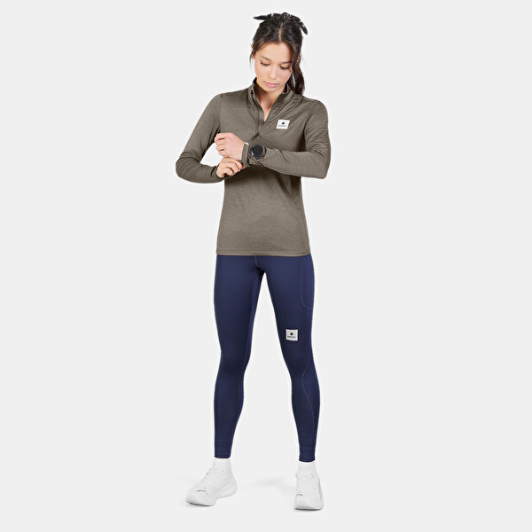 Say Sky Pace Half Zip Long Sleeve - 0