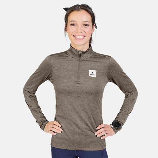 Say Sky Pace Half Zip Long Sleeve - 1