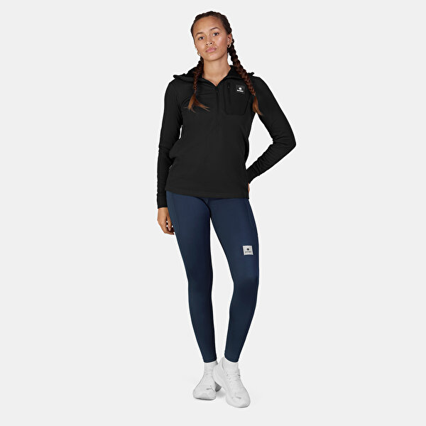 Say Sky Combat Half Zip Fleece Hoodie - 0